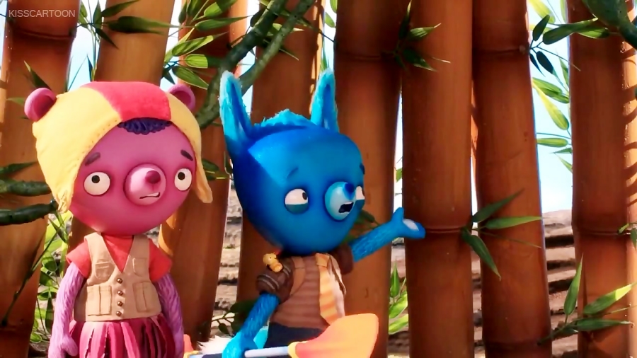 انیمیشن جزیره برگ ریزان - فصل 2 قسمت 3 - Gourd Gets Stuck The Swing Of Things